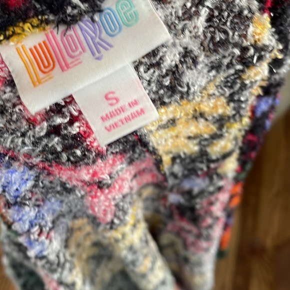 LuLaRoe multicolor cardigan - Picture 6 of 8